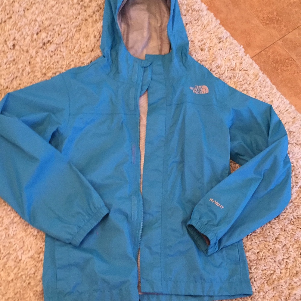 The Northface Hyvent raincoat.